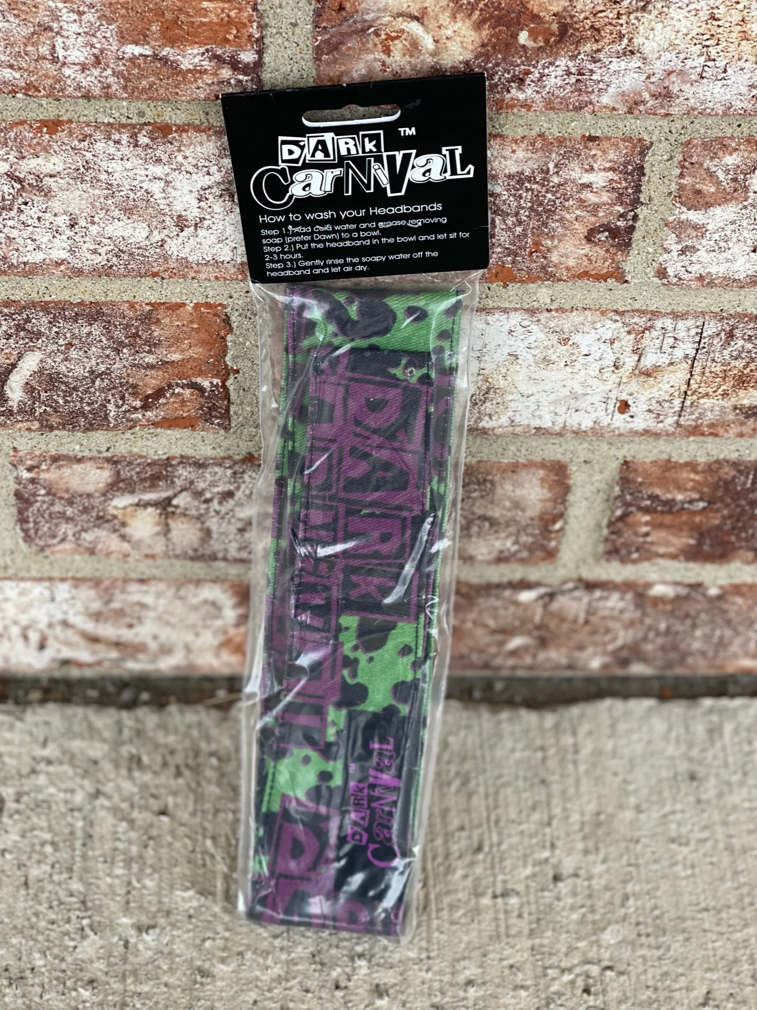 Dark Carnival "Jester" Headband - Purple Tag - Image 2