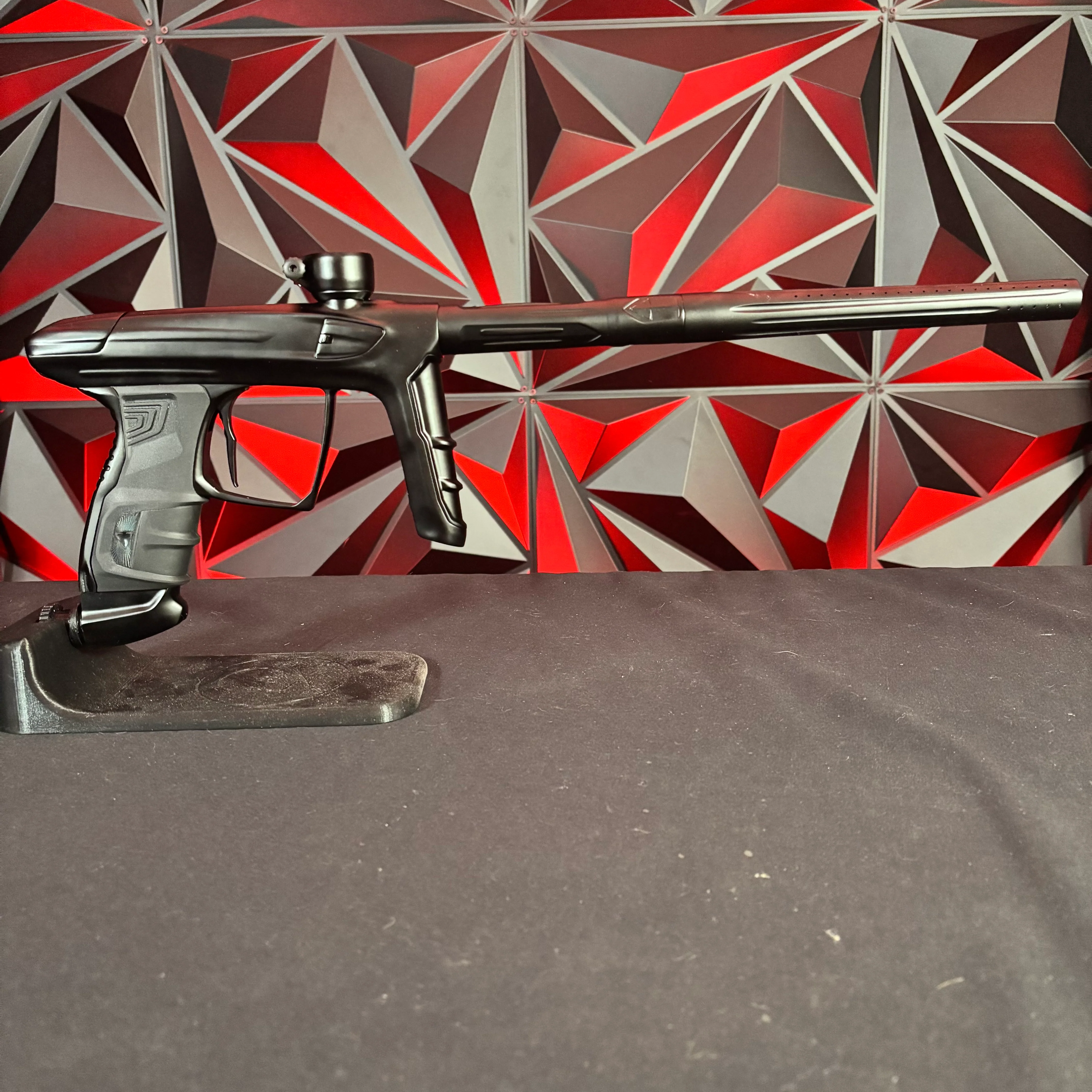 Used DLX Luxe IDOL Paintball Gun - Dust Black w/Adrenaline Bernoulli Bolt, New Grips w/Black Feedback Screw - Image 6