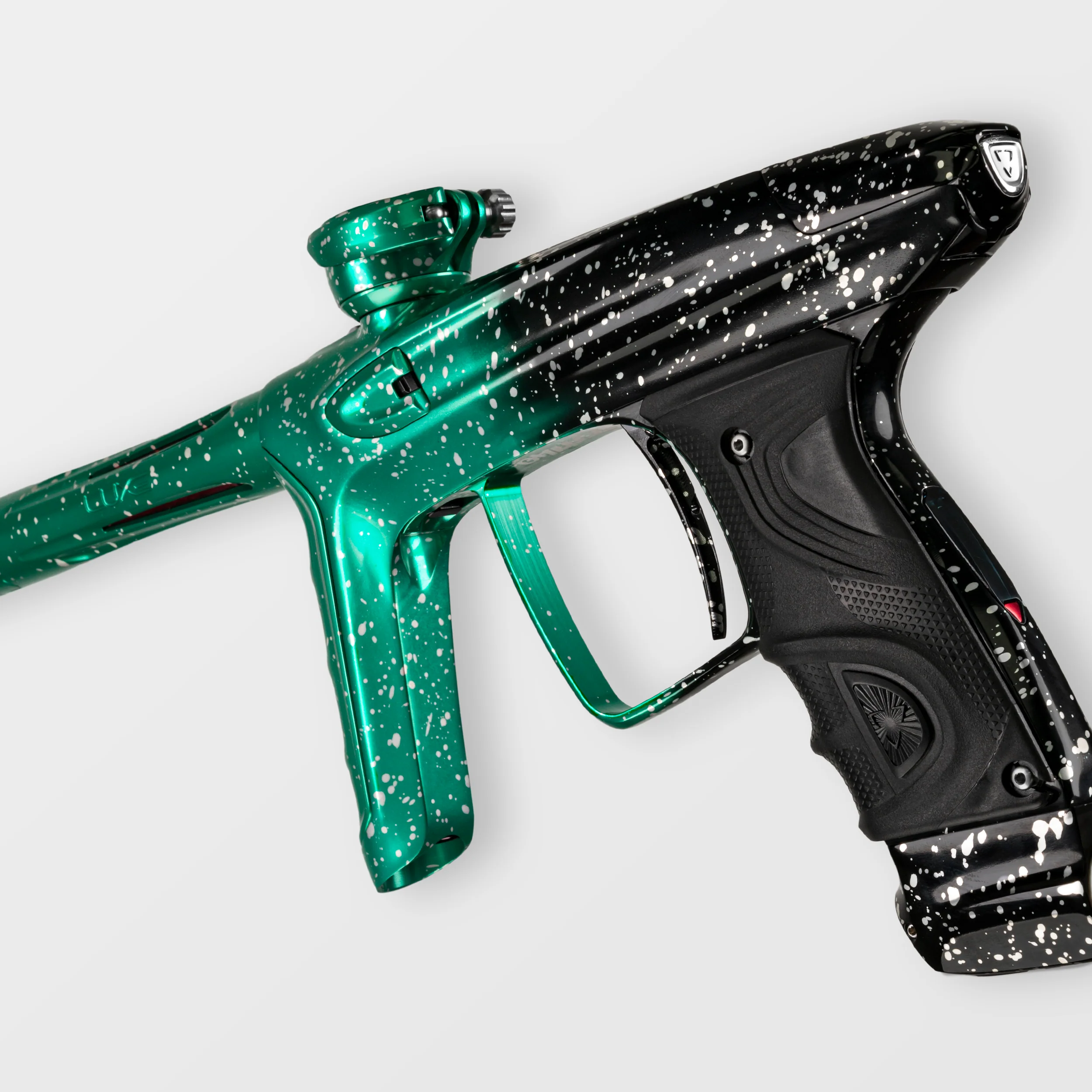 DLX Luxe TM40 Paintball Gun - LE Black/Seafoam Silver Speckle - Image 3