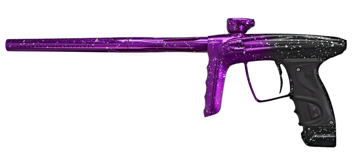 DLX Luxe TM40 Paintball Gun - LE Purple/Black Speckle Fade