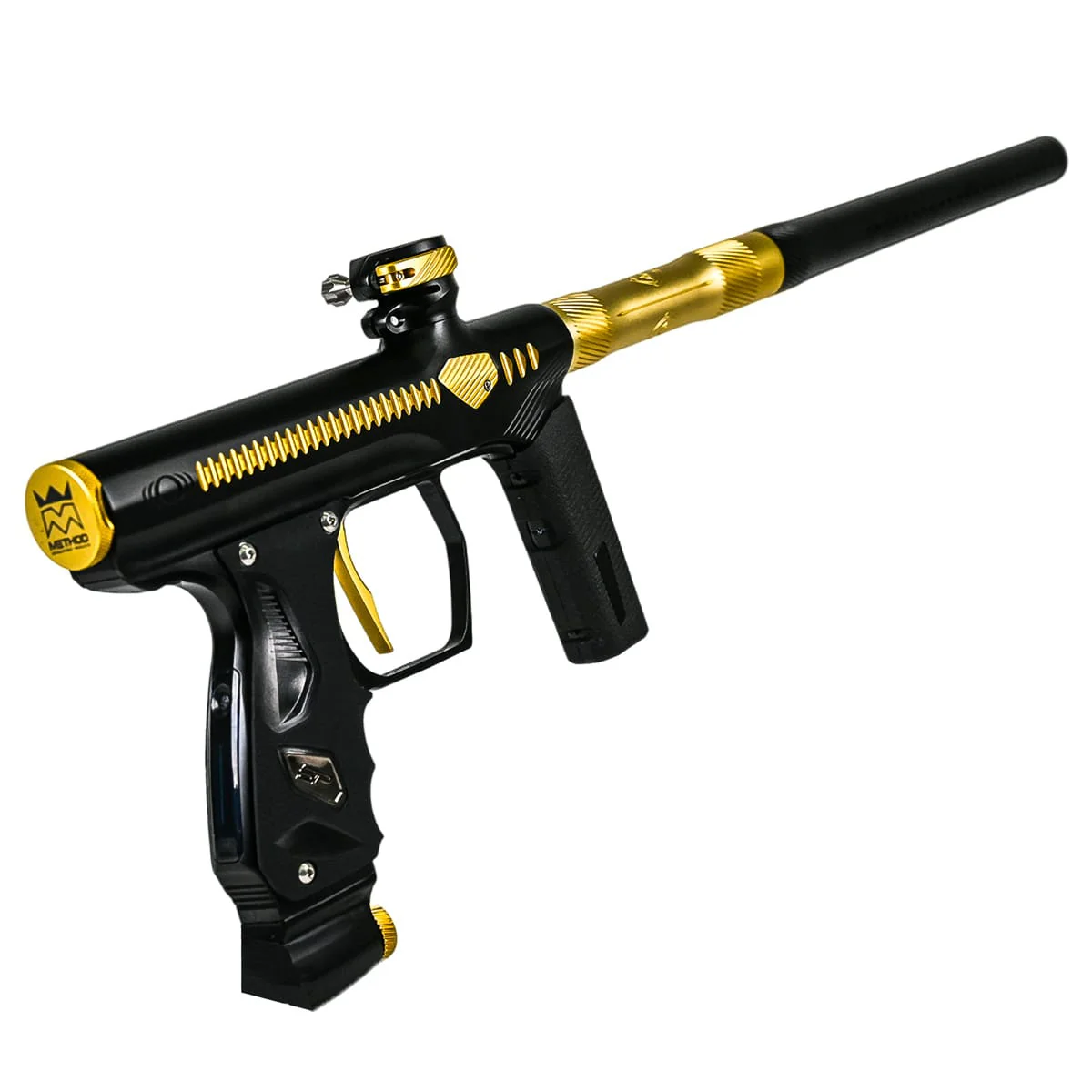 DLX x Method Shocker ERA Paintball Gun - Black/Gold - Image 3
