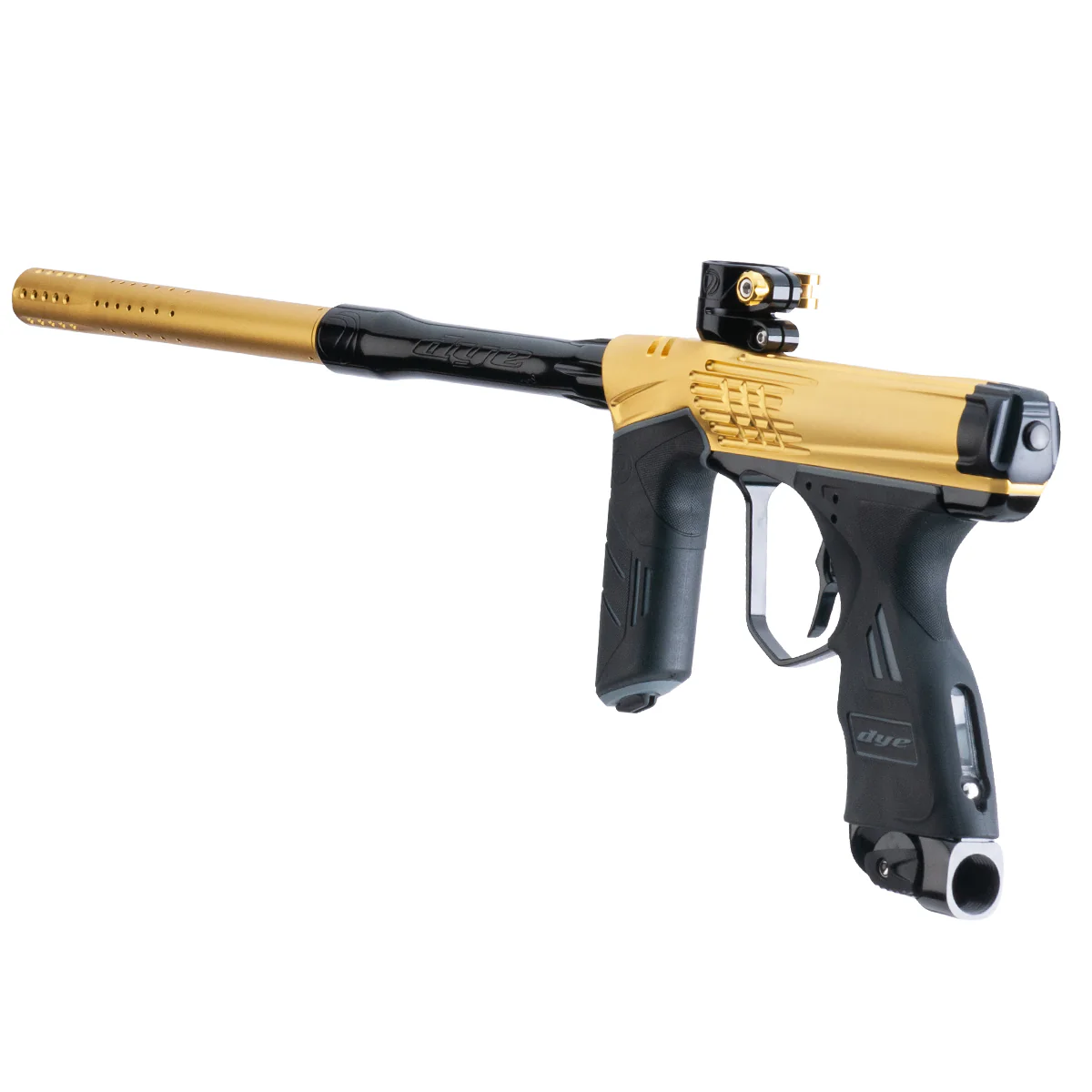 Dye DSR+ LE Icon Paintball Gun - 007 Gold/Black - Image 2