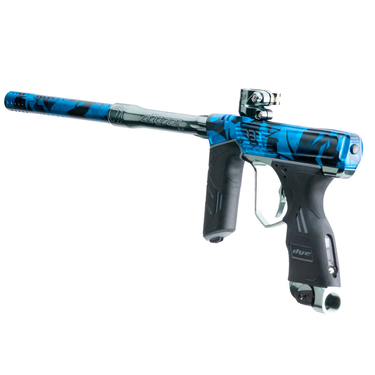 Dye DSR+ LE Icon Paintball Gun - Shattered Cyan - Image 2