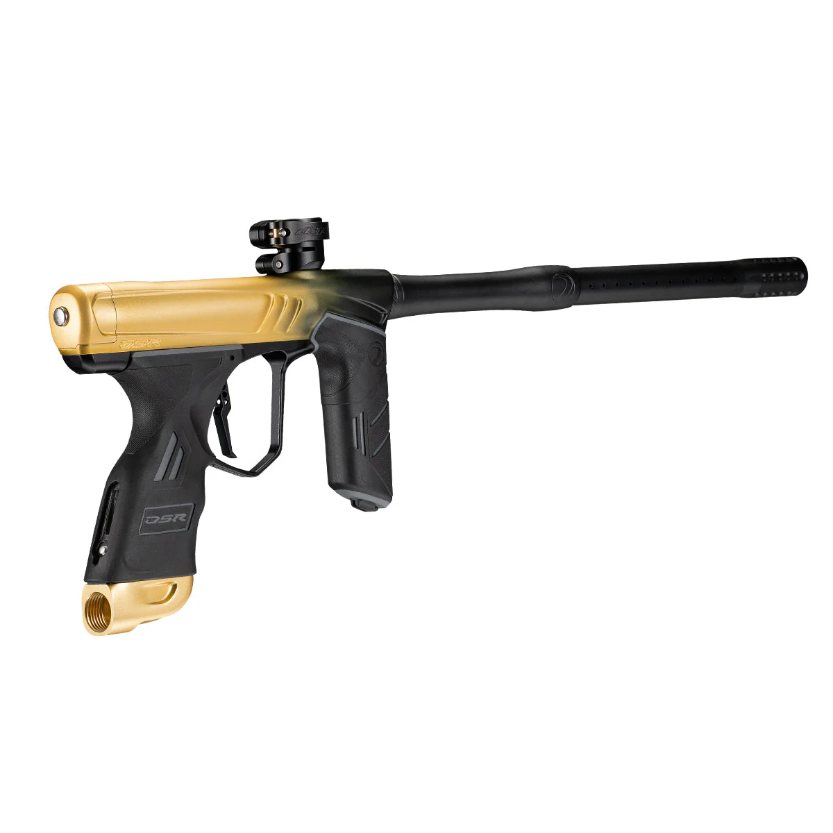 Dye DSR+ Paintball Gun - Dust Onyx Gold Fade - Image 4
