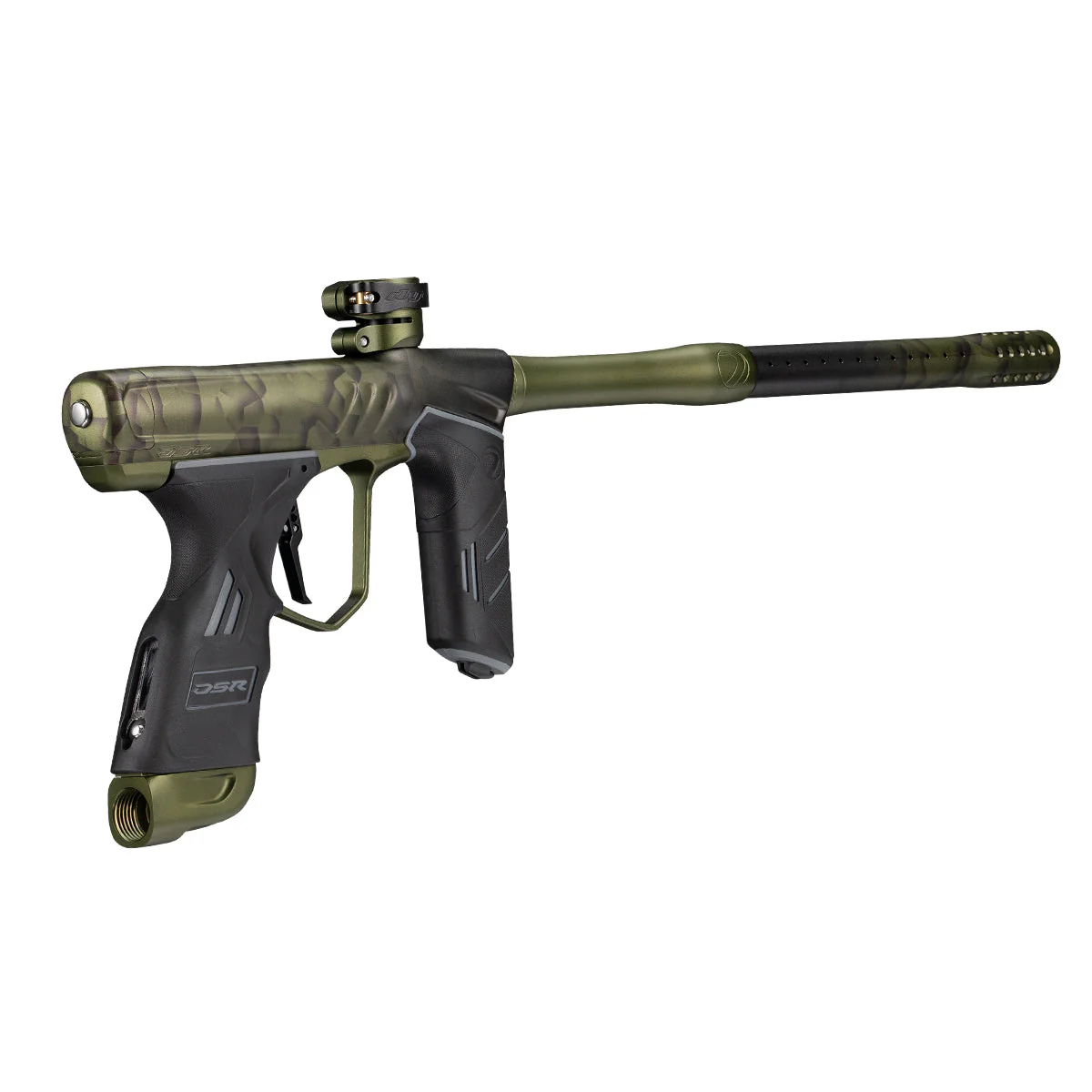 Dye DSR+ Paintball Gun - Dust Onyx PGA Crush Army - Image 4