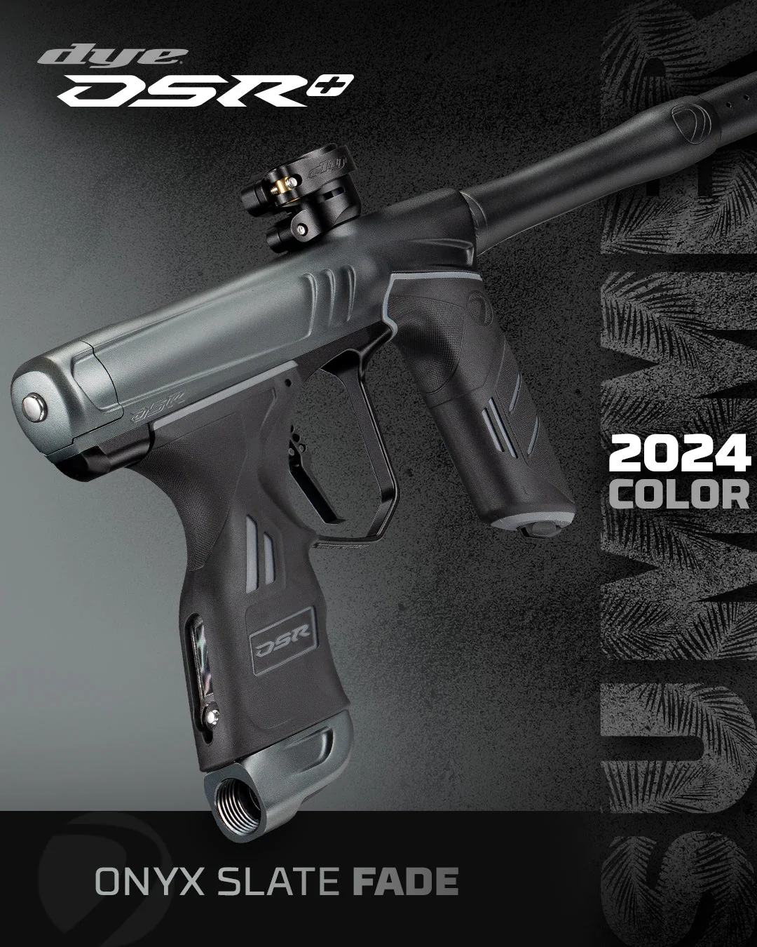 Dye DSR+ Paintball Gun - Dust Onyx Slate Fade - Image 2