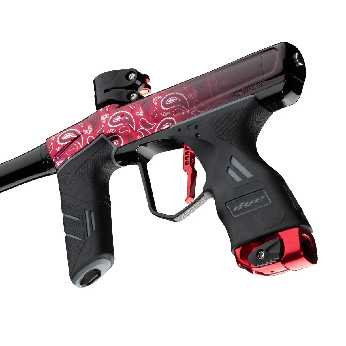 Dye DSR+ Paintball Gun - PGA Bandana Red - Image 3