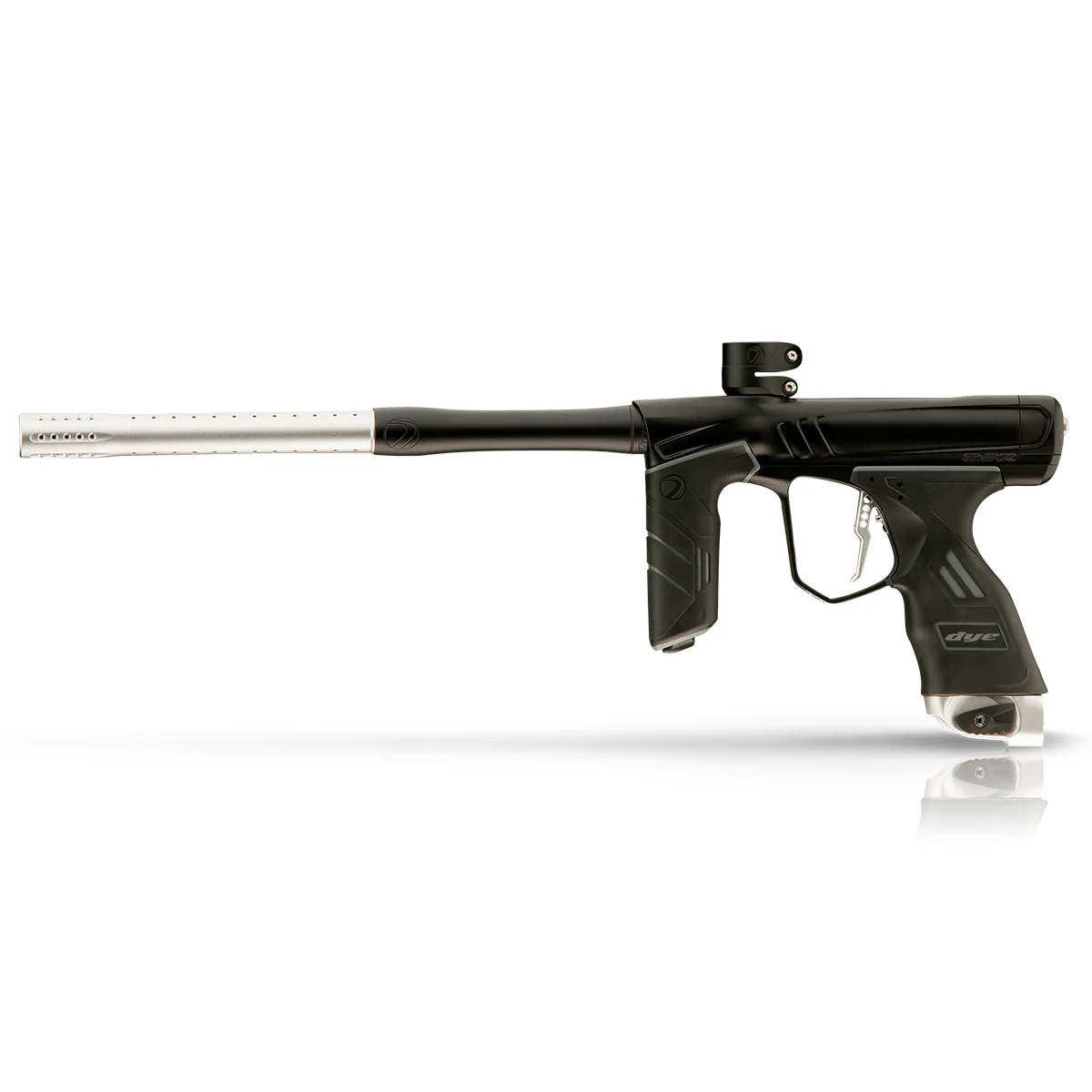 Dye DSR+ Paintball Gun - Silver Night (Dust Black/Dust Silver) - Image 3