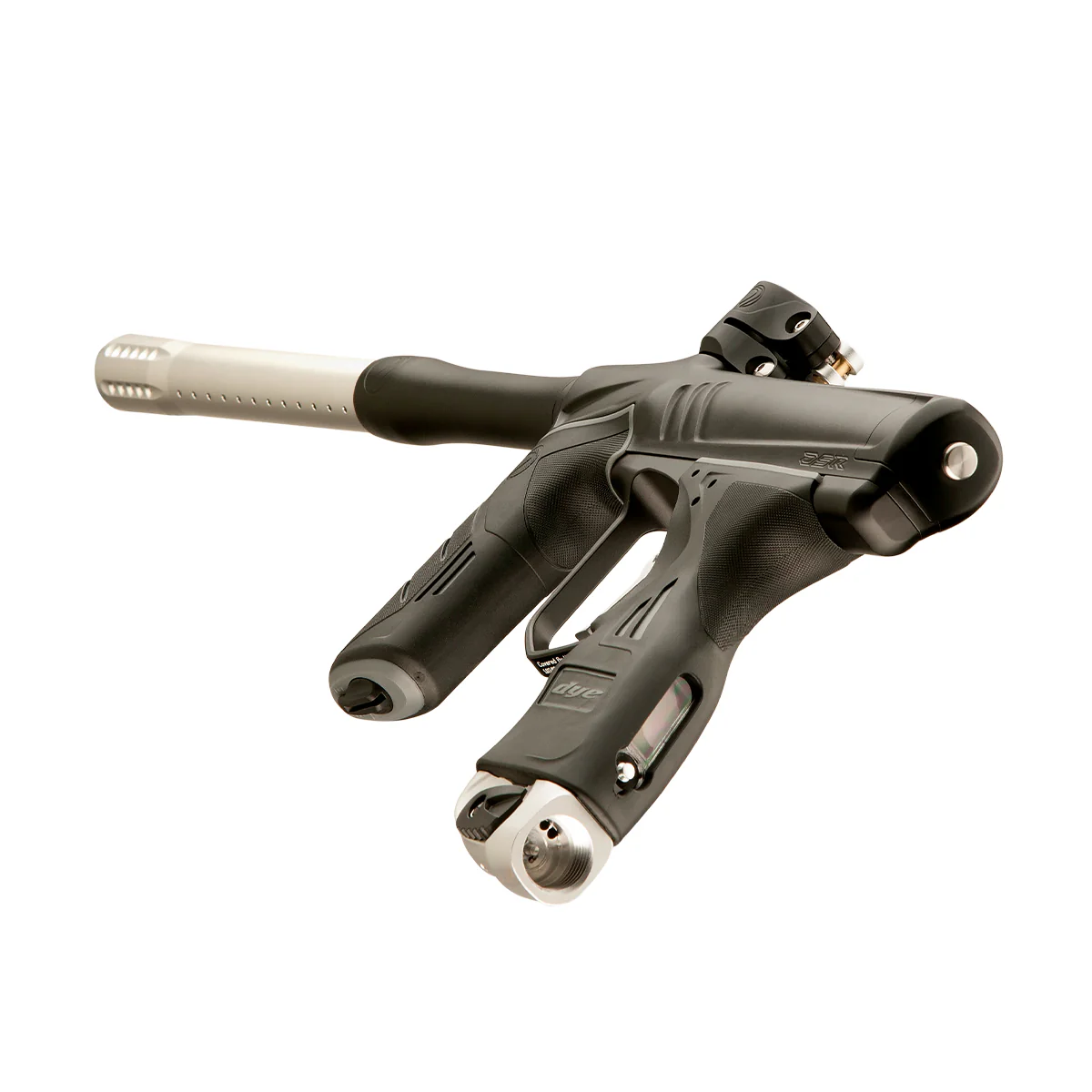 Dye DSR+ Paintball Gun - Silver Night (Dust Black/Dust Silver) - Image 4