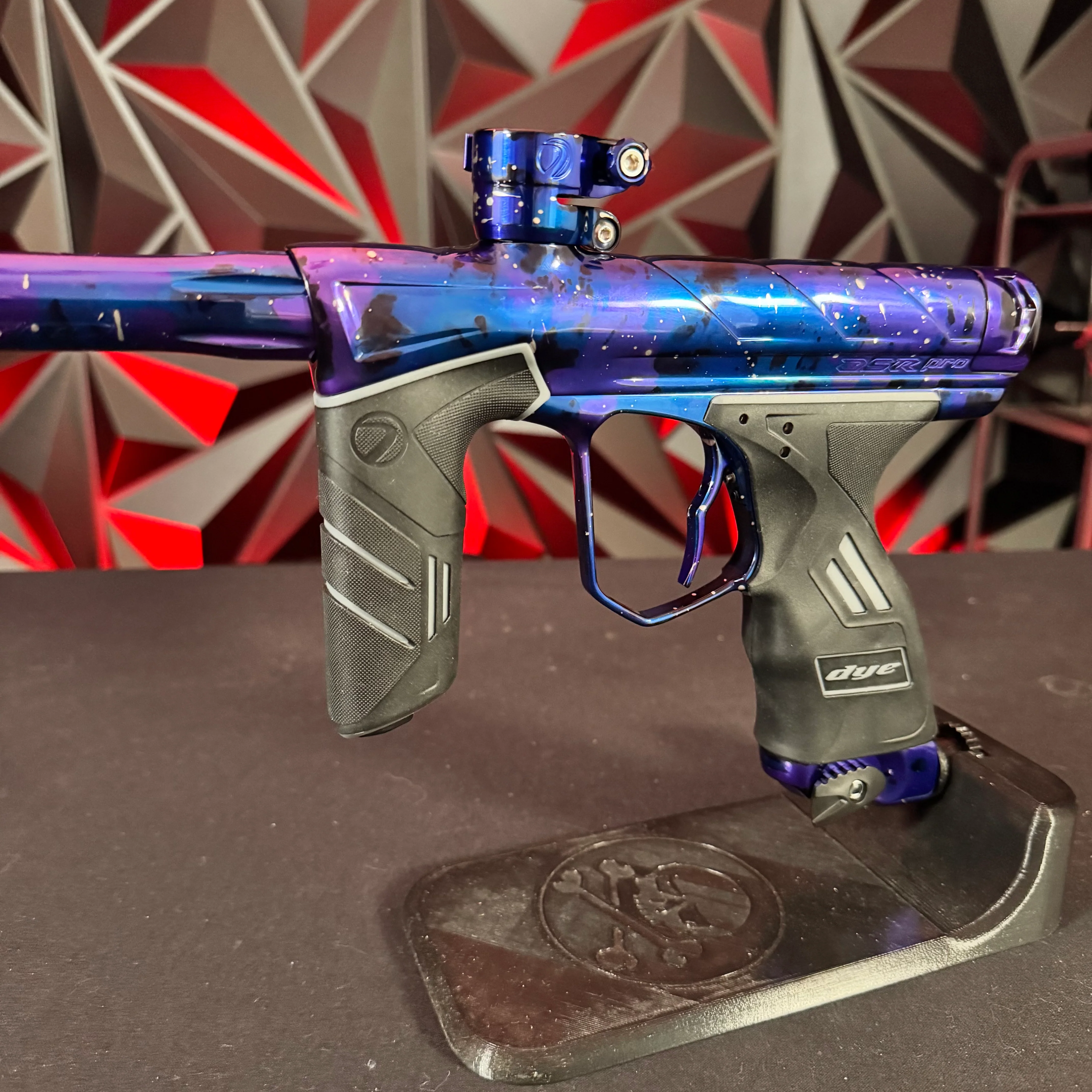 “Ultimate” Dye DSR Pro Paintball Gun - Custom Polished Galaxy - Image 5