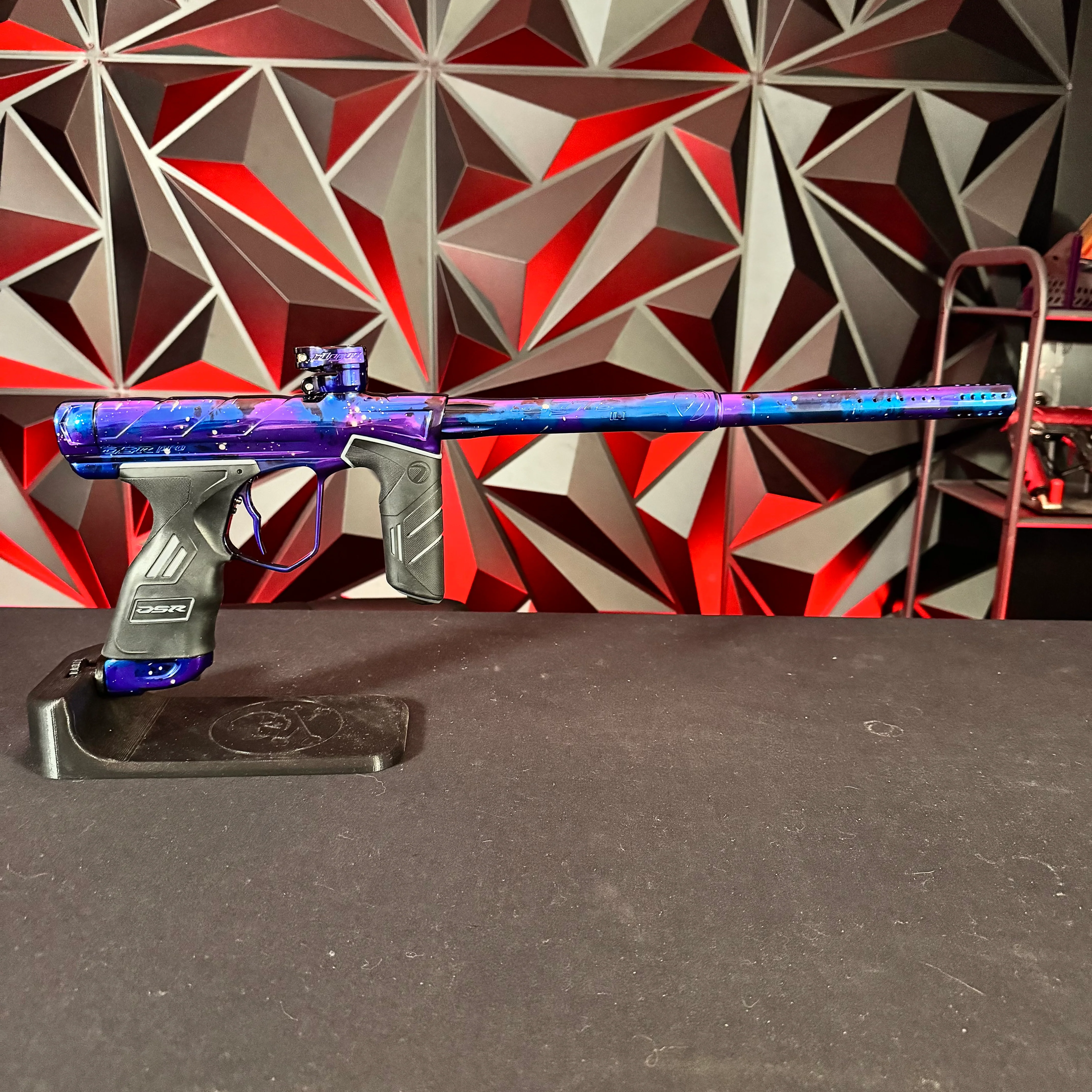 “Ultimate” Dye DSR Pro Paintball Gun - Custom Polished Galaxy - Image 8