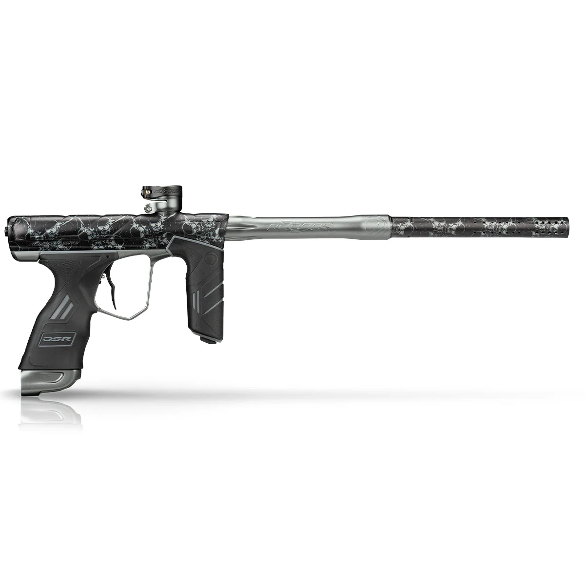 Dye DSR Pro Paintball Gun - PGA Sandana Skulls Grey
