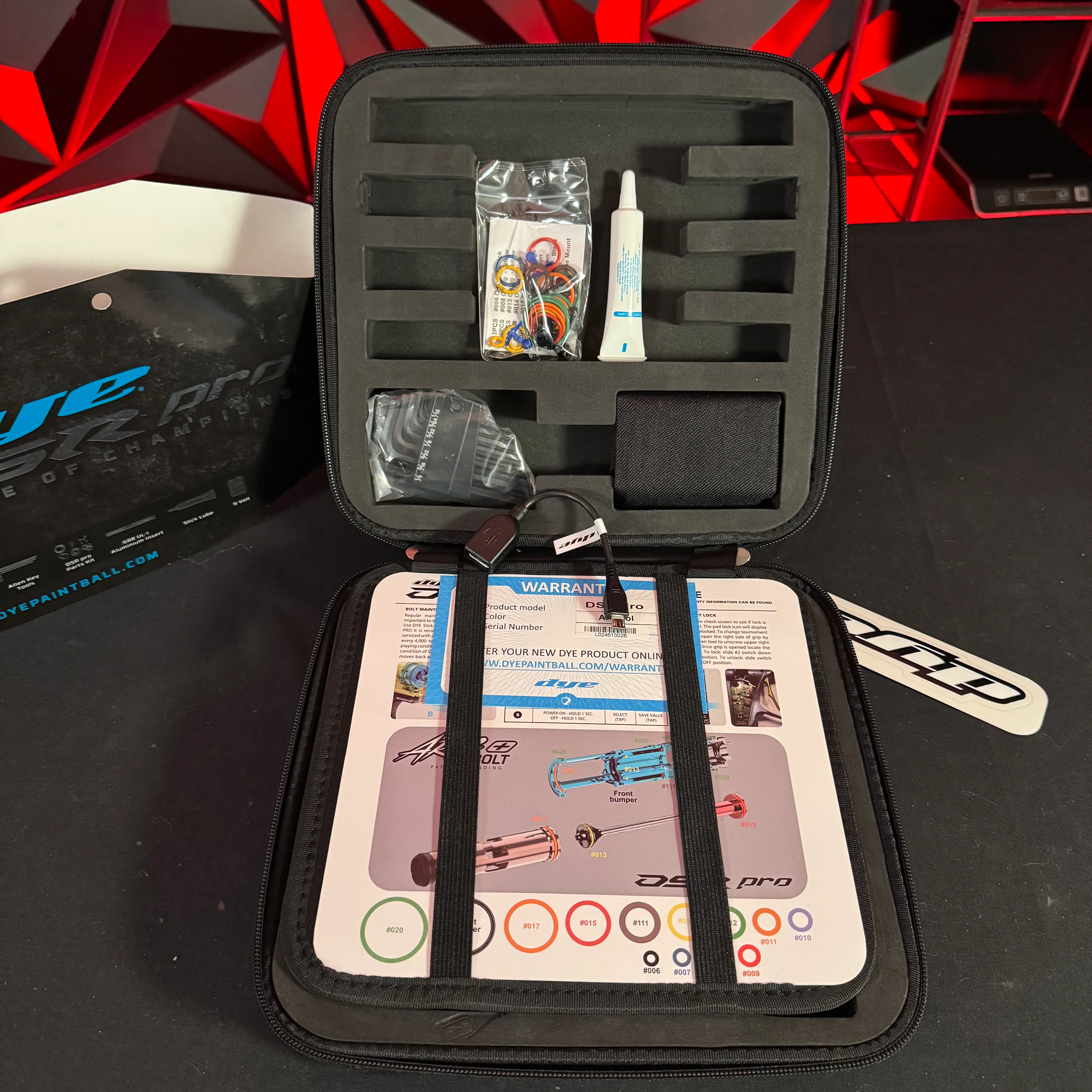 Dye DSR Pro Paintball Gun - Custom Nike Off White - Image 8