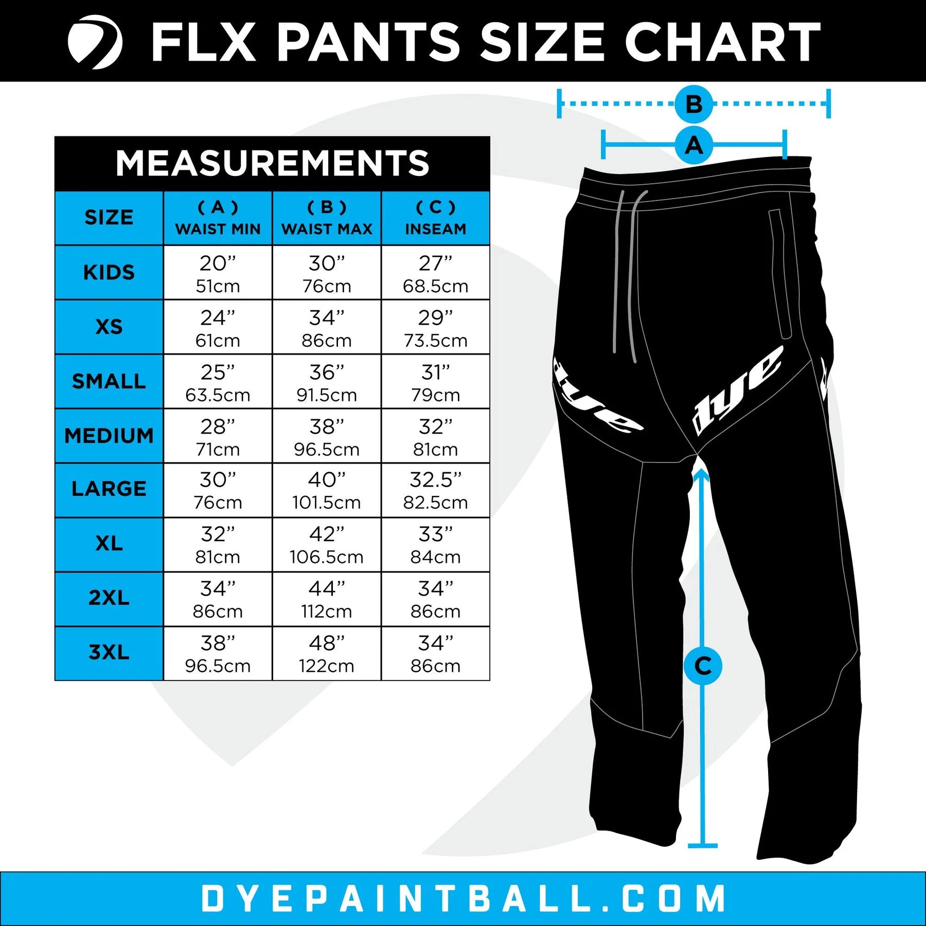 Dye FLX Pant - Black/Grey - Choose Your Size - Image 6