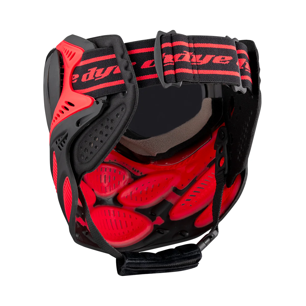 Dye i3 Pro Paintball Mask - Fire Red - Image 4
