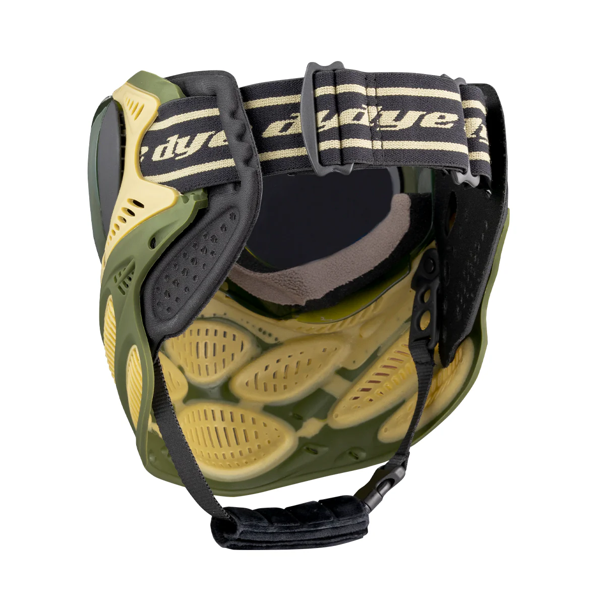 Dye i3 Pro Paintball Mask - Tac Olive - Image 4