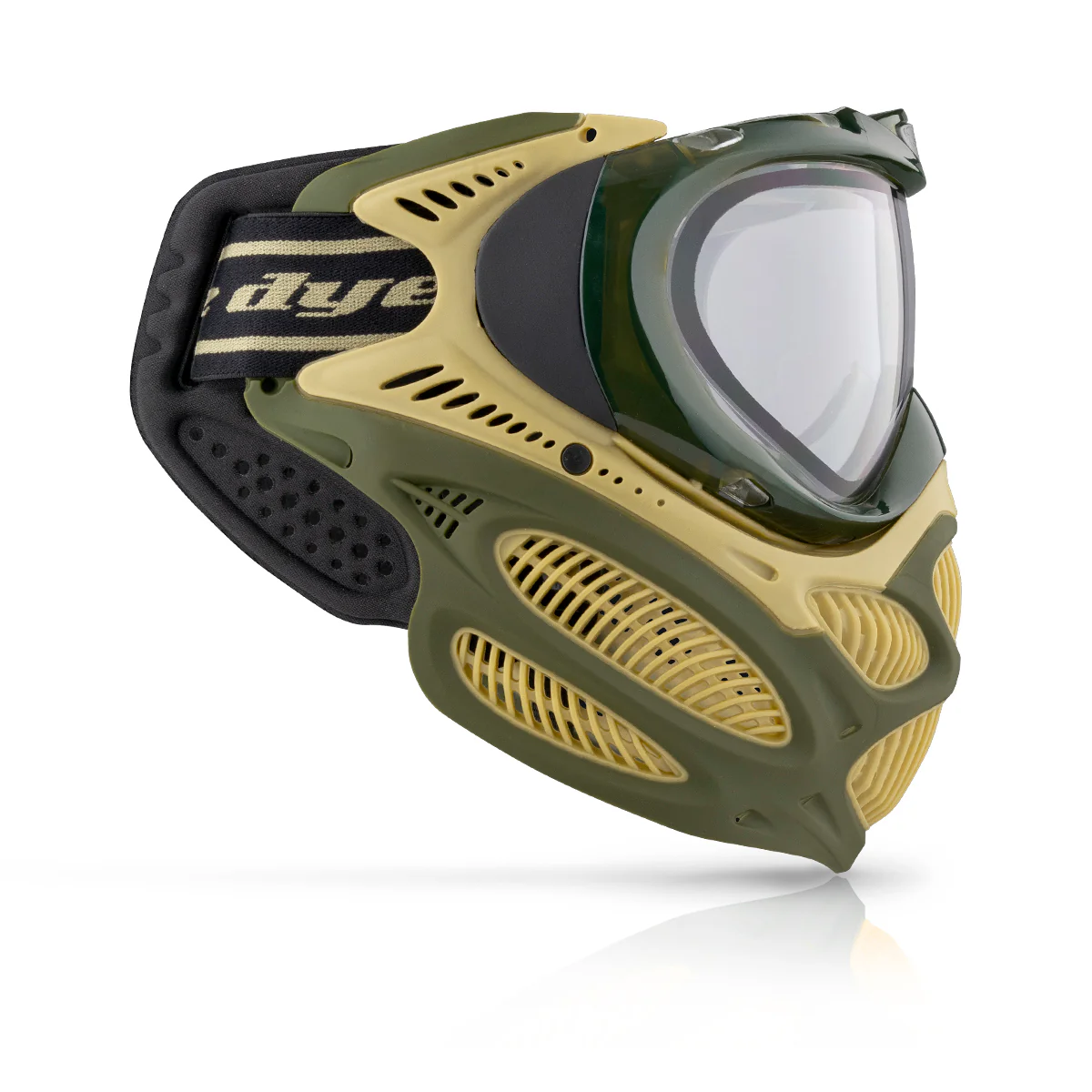 Dye i3 Pro Paintball Mask - Tac Olive - Image 5