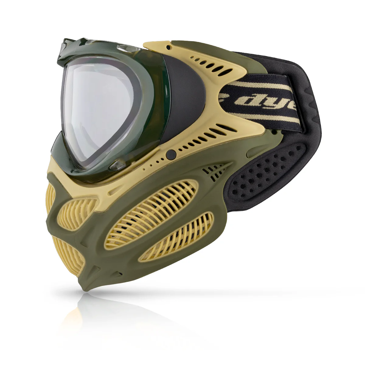 Dye i3 Pro Paintball Mask - Tac Olive - Image 6
