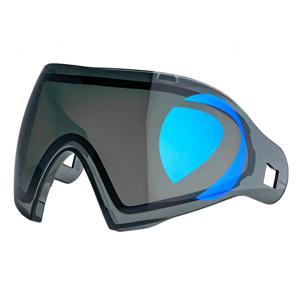 Dye I4/I5 Thermal Paintball Lens - DYEtanium 2D Sphere Smoke/Blue Ice - Image 2
