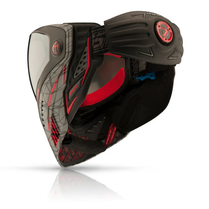 DYE i5 Paintball Goggle - Ironmen - Black/Red - Image 4