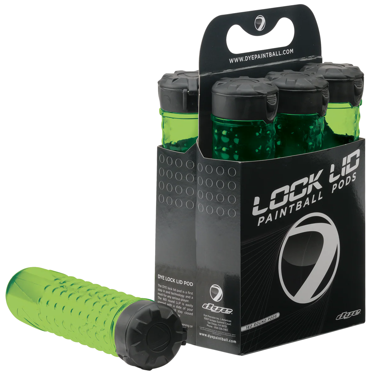 Dye Lock Lids 160rd Pods - Image 2