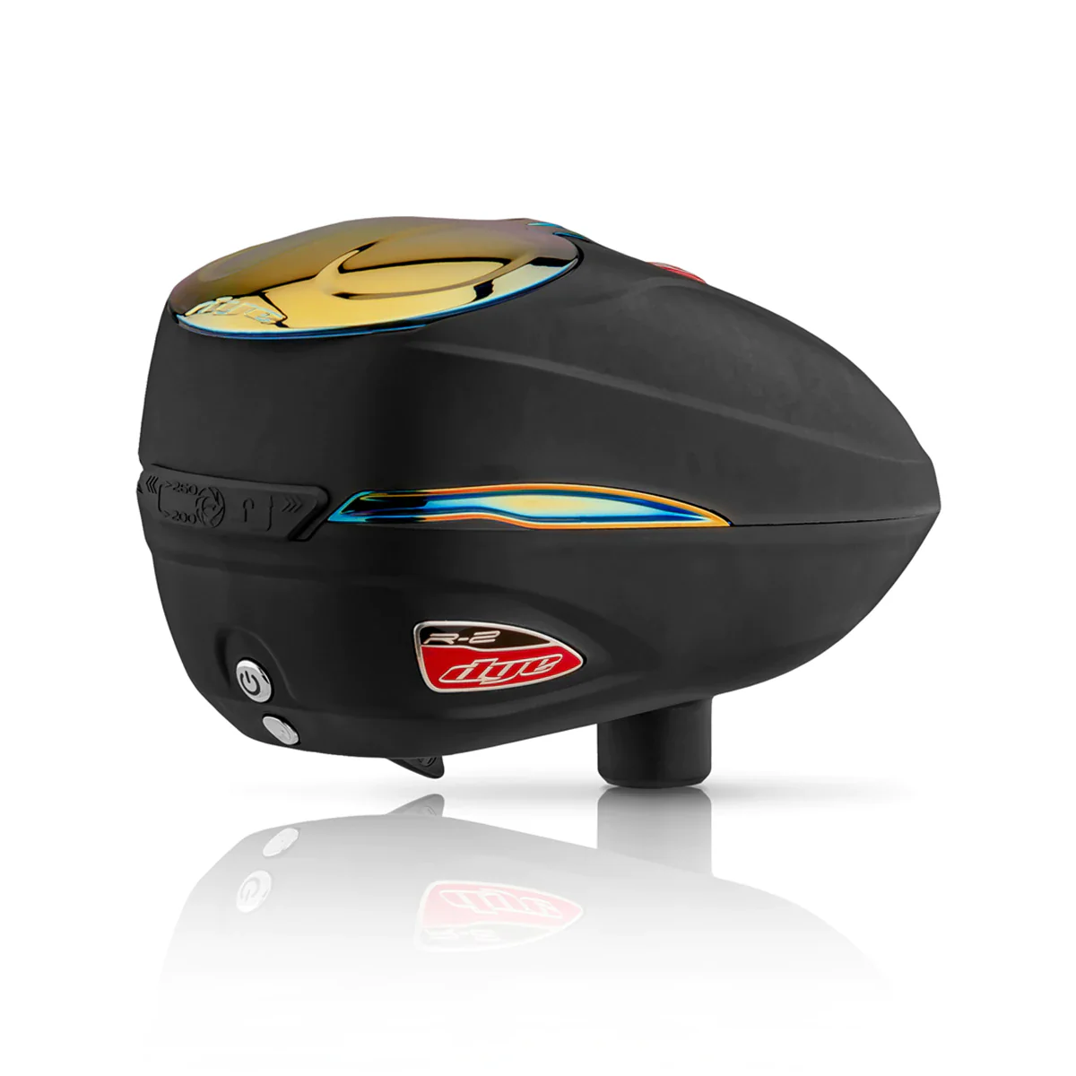 Dye Rotor R2 Paintball Loader - Black / Fire - Image 2