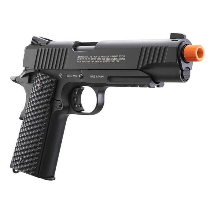 Elite Force 1911 TAC Airsoft Pistol 6 MM - Black - Image 4