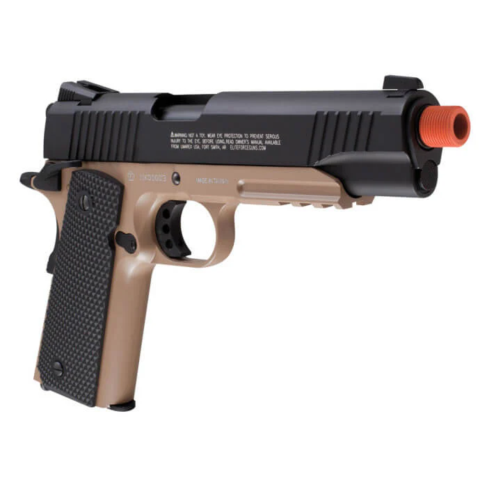 Elite Force 1911 TAC - Black/Dark Earth Brown - Image 3