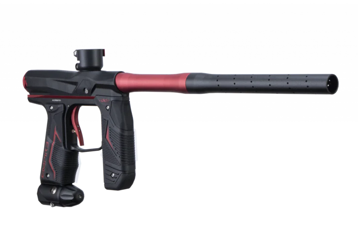 Empire Axe 2.0 Paintball Gun - Dust Black/Dust Red - Image 3