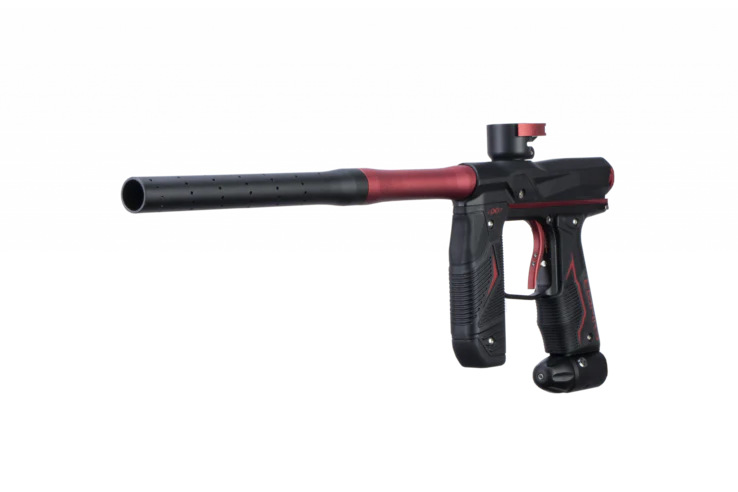 Empire Axe 2.0 Paintball Gun - Dust Black/Dust Red - Image 6