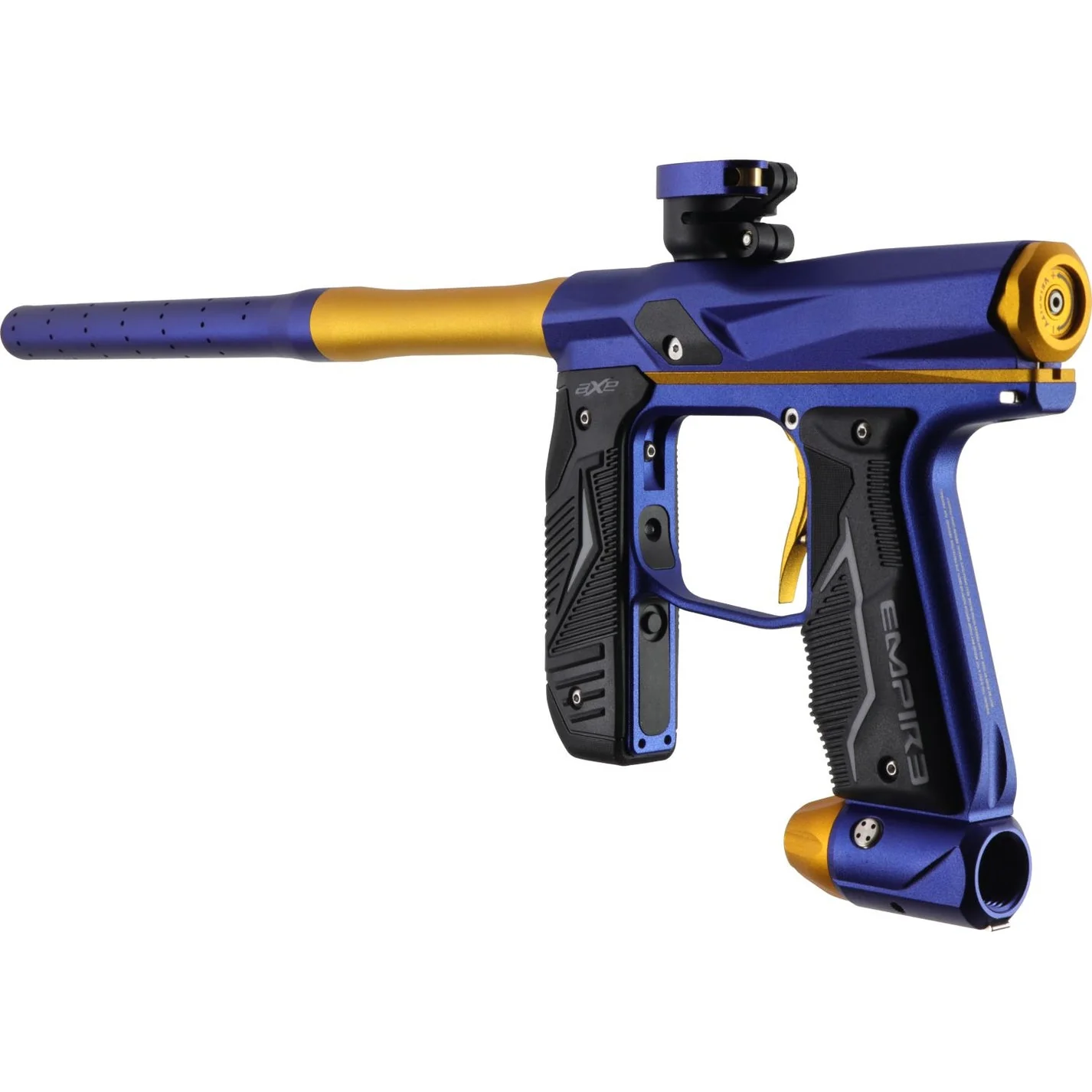 Empire Axe 2.0 Paintball Gun - Dust Blue/Dust Gold - Image 3