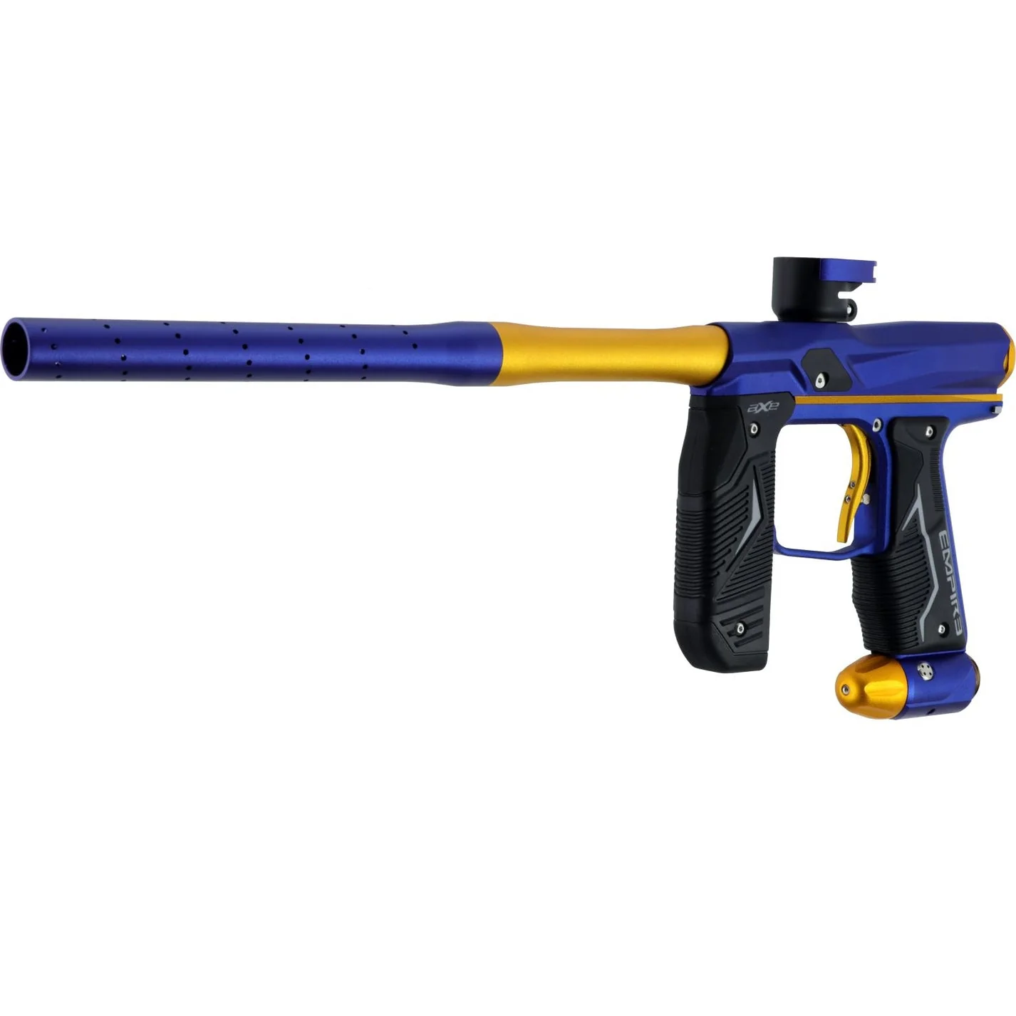 Empire Axe 2.0 Paintball Gun - Dust Blue/Dust Gold - Image 5