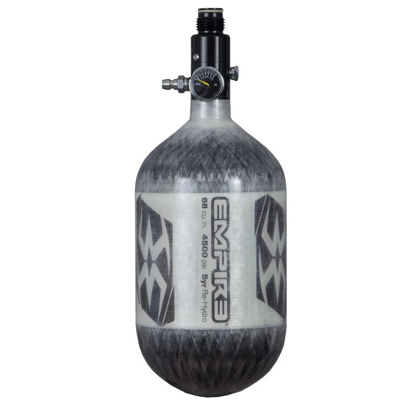 Empire BASICS Carbon Fiber 68ci 4500 PSI Paintball Tank - Image 2