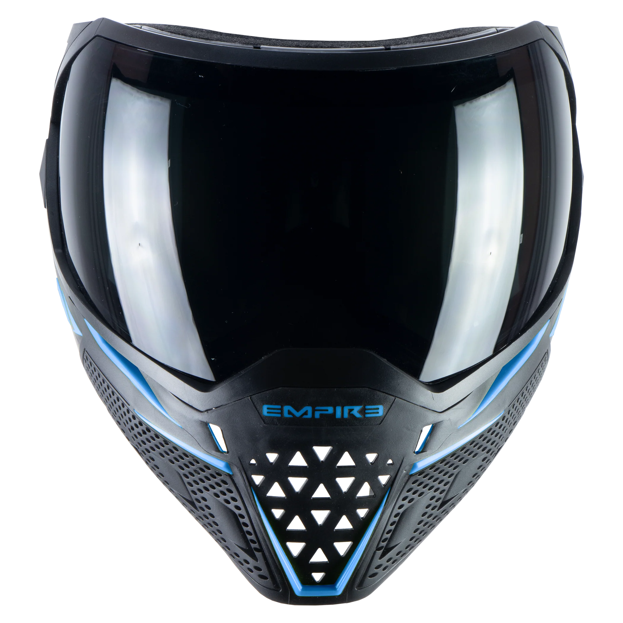 Empire EVS Paintball Mask - Black/Navy (Thermal Smoke & Clear Lens) - Image 3