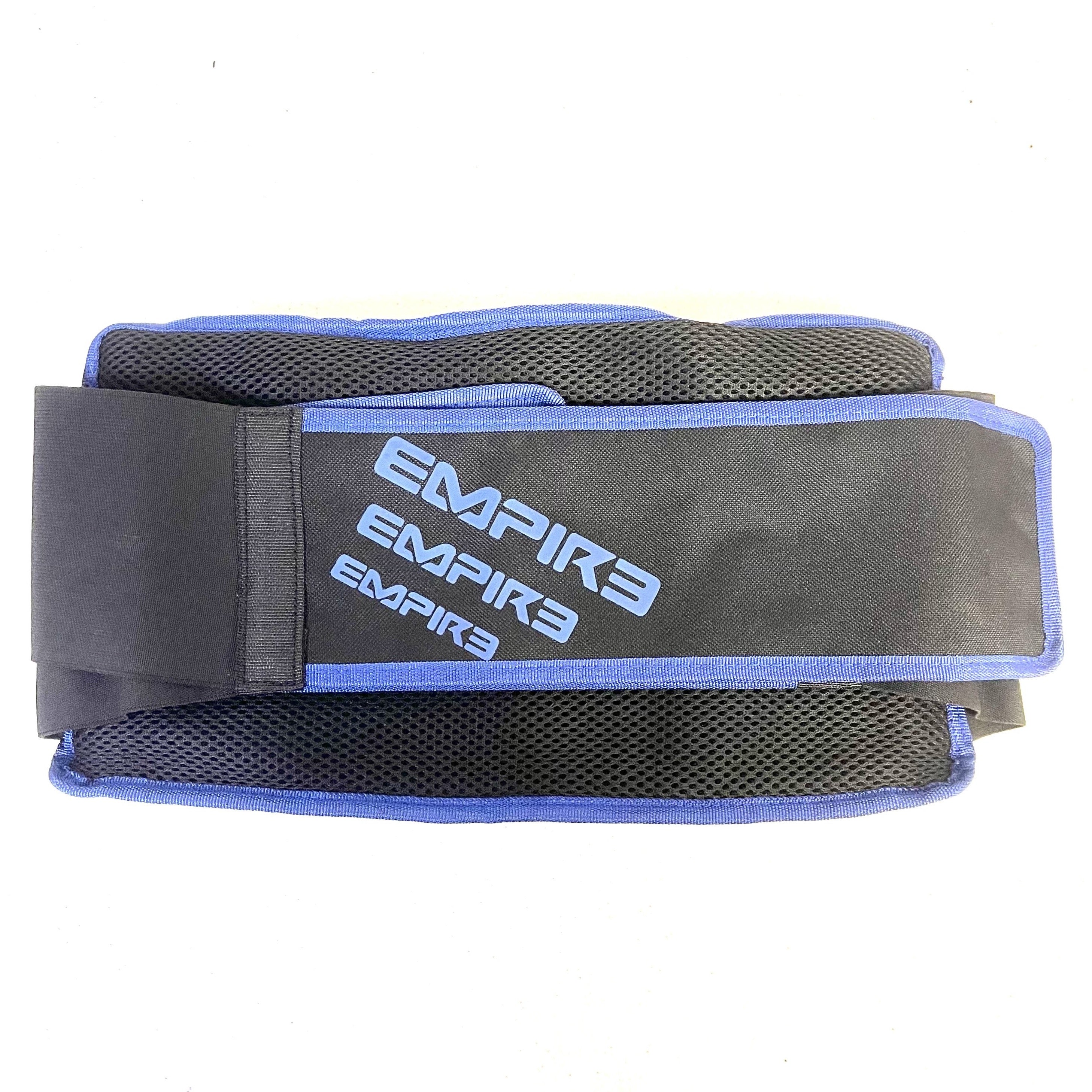 Empire Omega Paintball Harness - 4+0 Pack - Black with Blue - Image 2