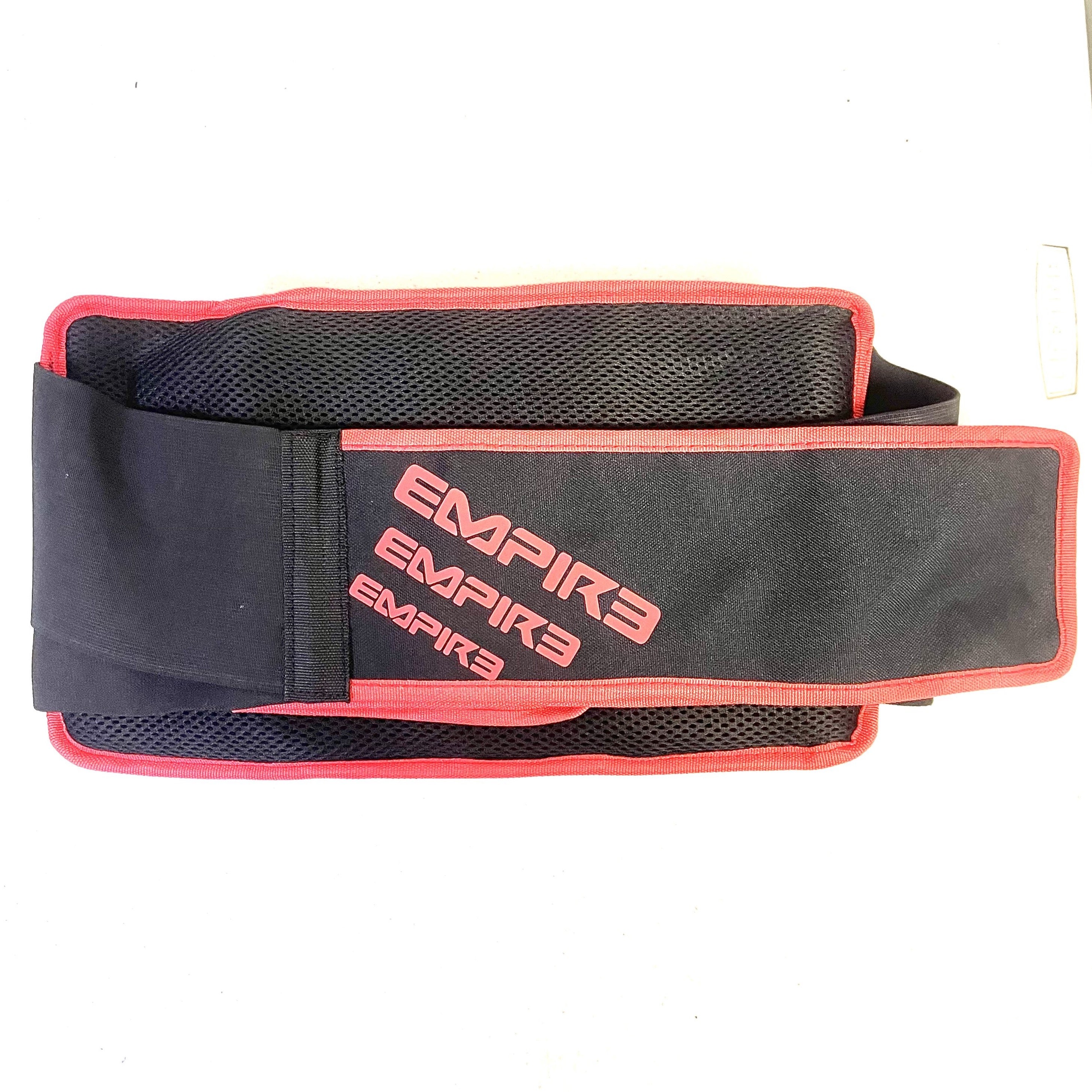 Empire Omega Paintball Harness - 4+0 Pack - Black with Red - Image 2