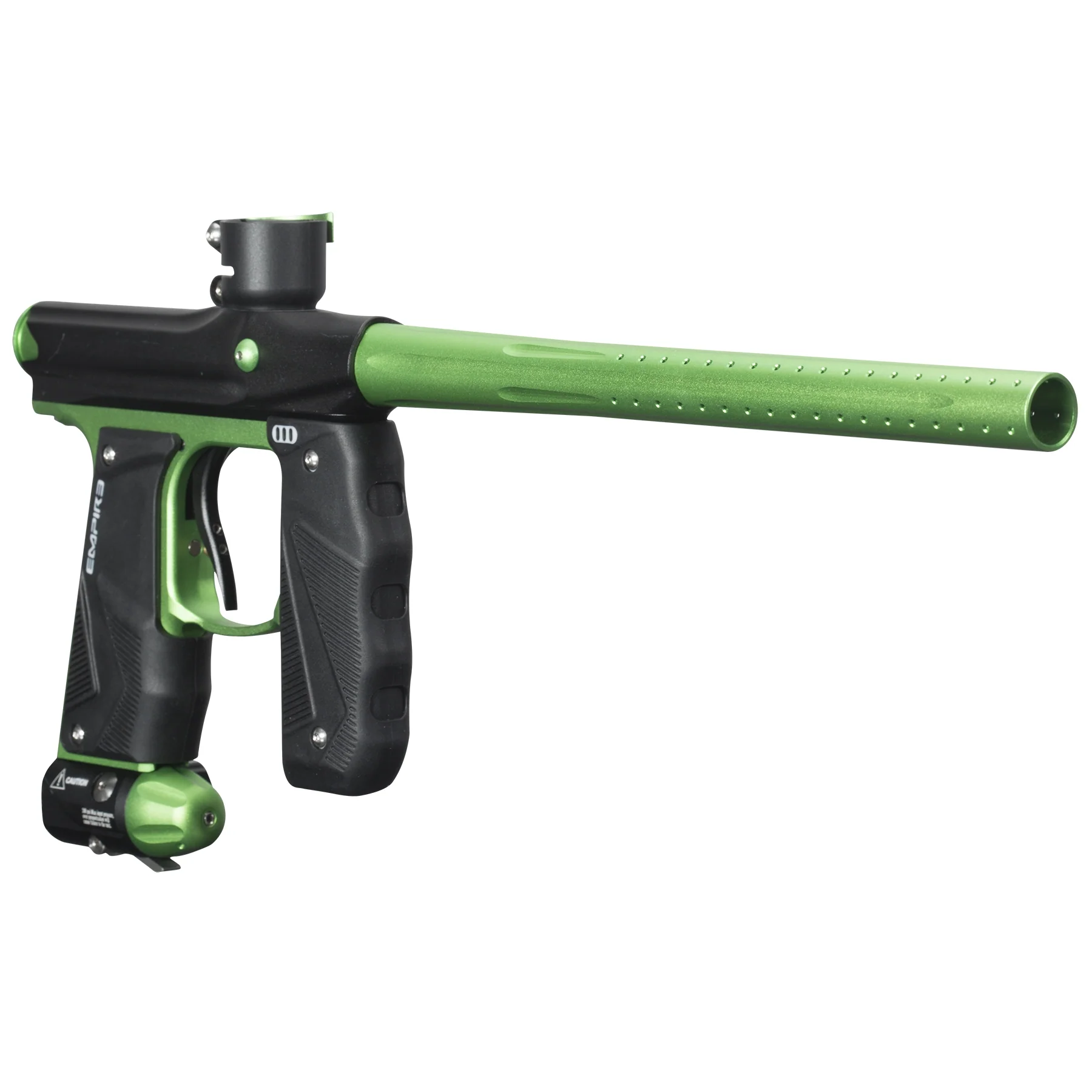 Empire Paintball Mini GS Paintball Marker - Black/Neon Green - Image 3