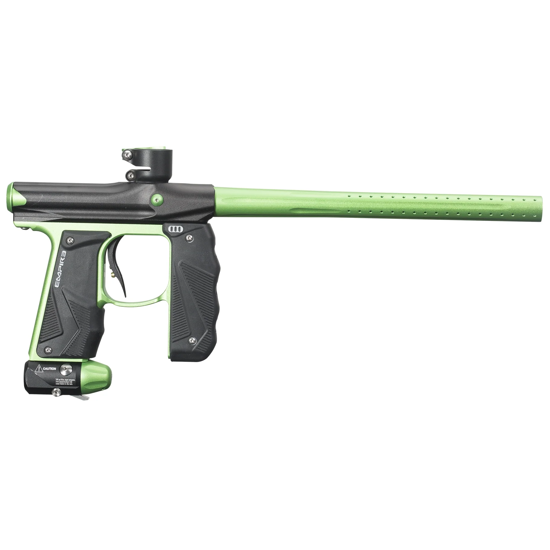 Empire Paintball Mini GS Paintball Marker - Black/Neon Green - Image 4