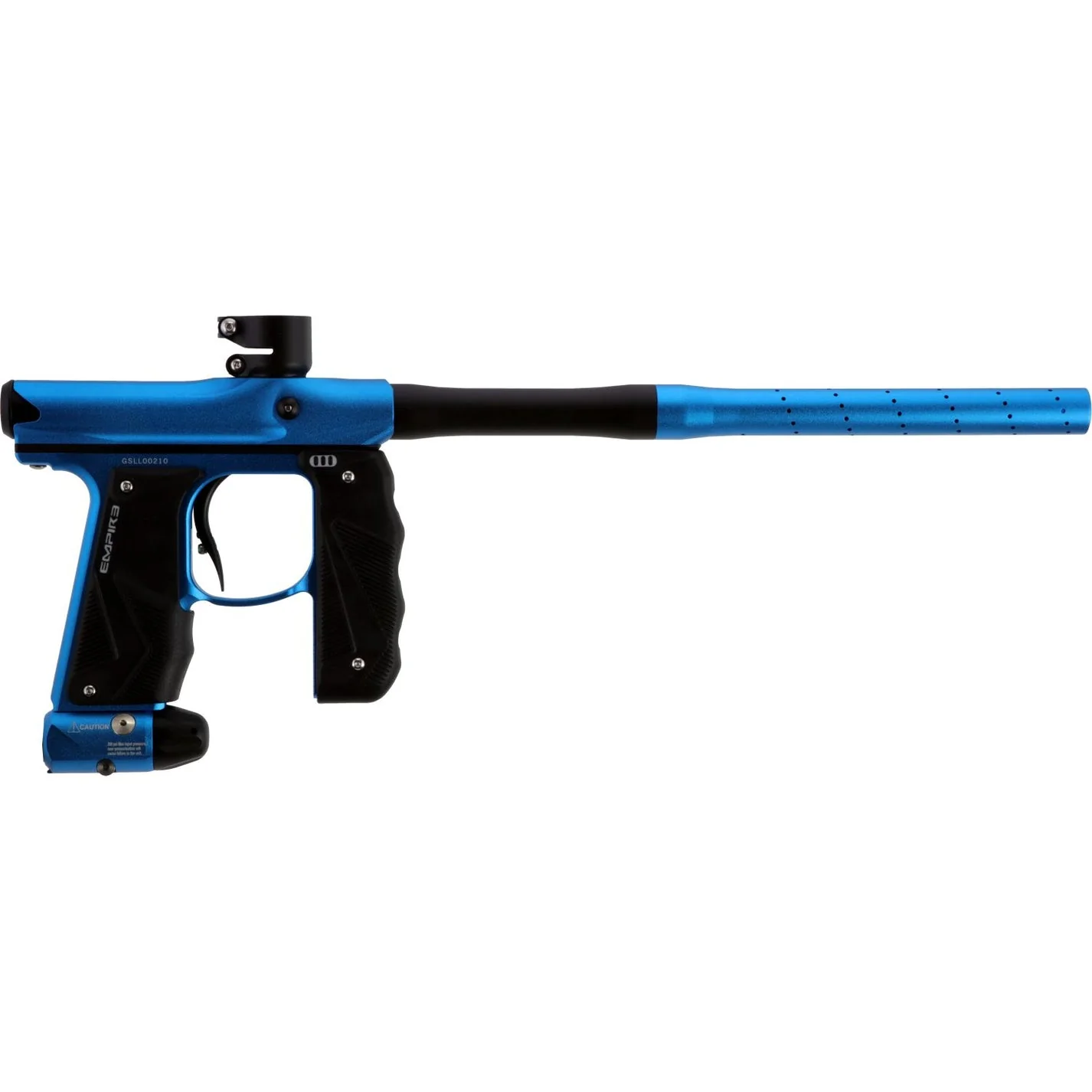 Empire Paintball Mini GS Marker w/ 2 Piece Barrel - Dust Aqua/Dust Black - Image 2