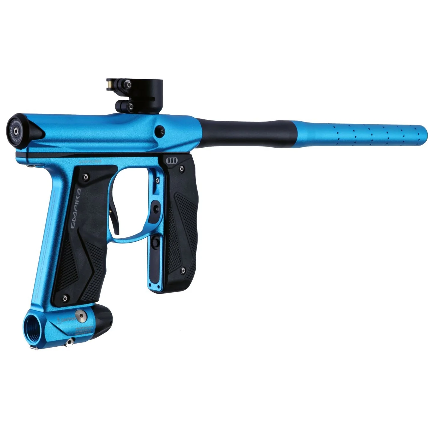 Empire Paintball Mini GS Marker w/ 2 Piece Barrel - Dust Aqua/Dust Black - Image 3