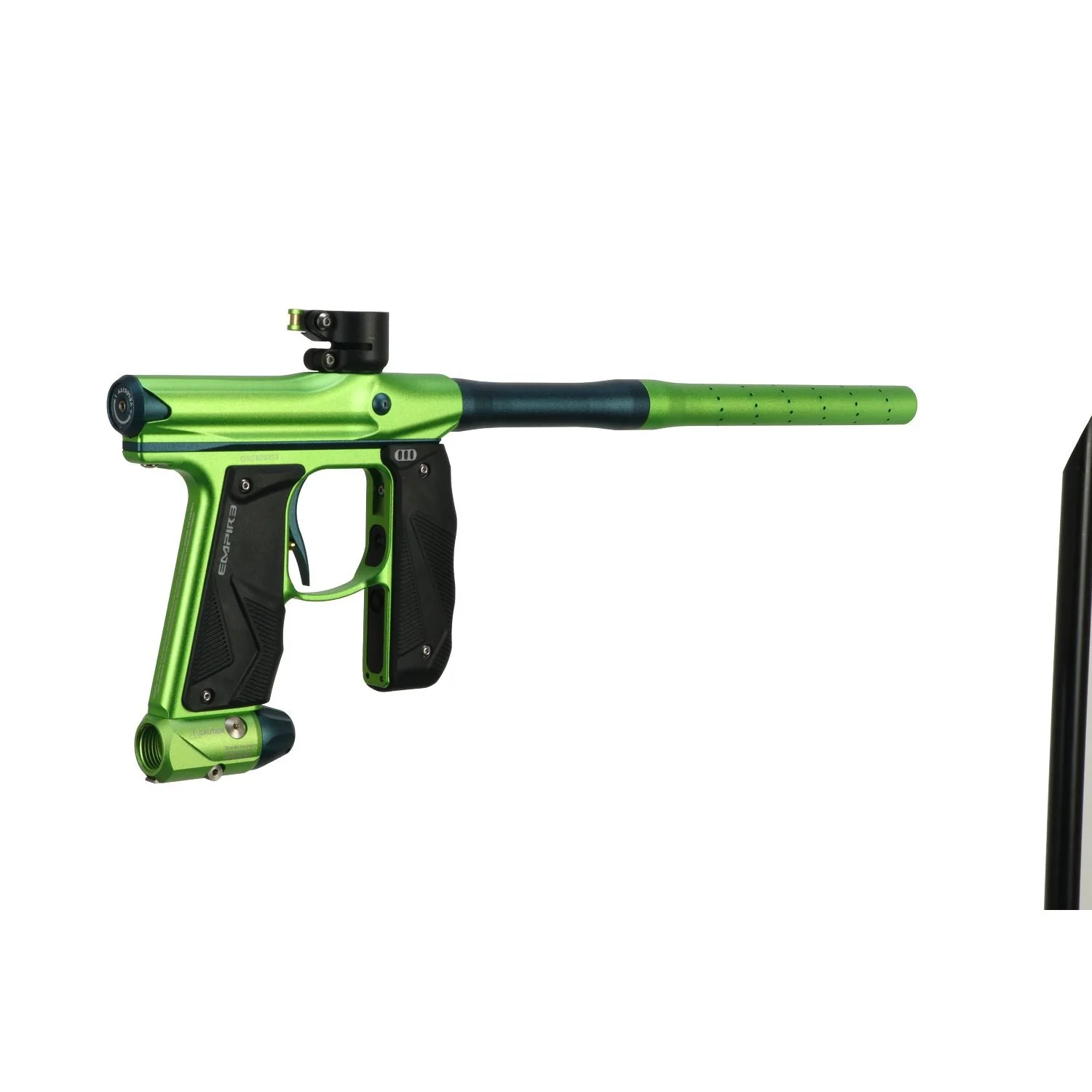 Empire Paintball Mini GS Marker w/ 2 Piece Barrel - Dust Cadmium Green / Dust Admiral Blue - Image 2