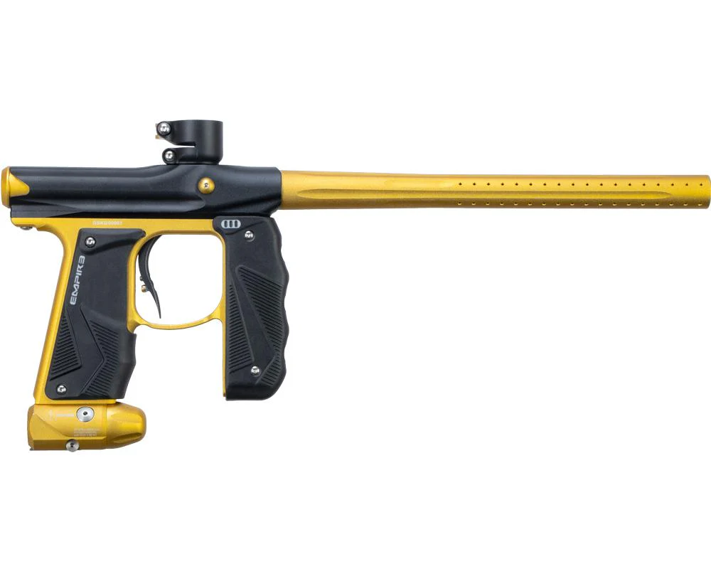 Empire Paintball Mini GS Paintball Marker - Dust Black/Gold