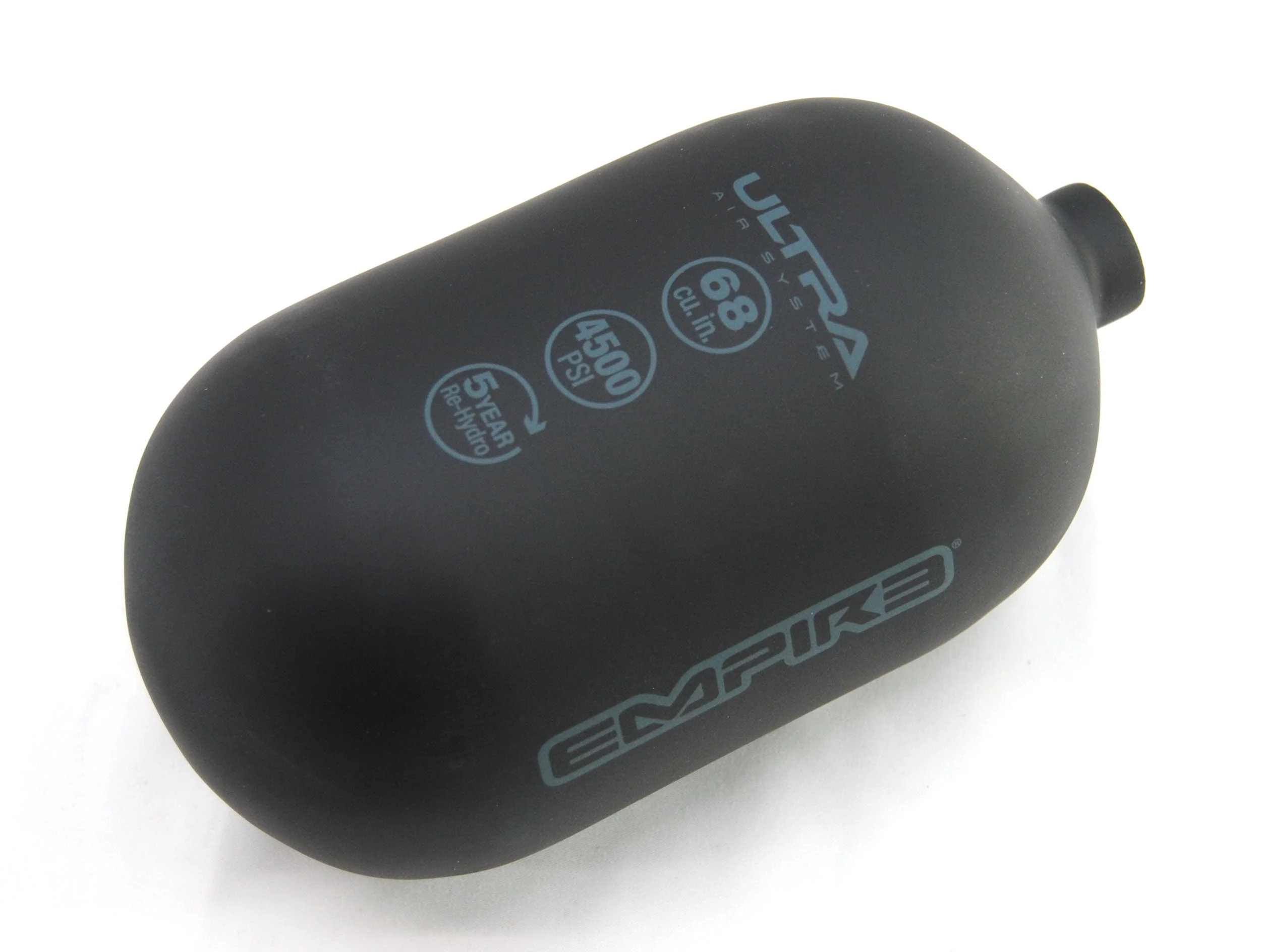 Empire Ultra Light 68ci 4500psi HPA Paintball Tank - Matte Black - Image 4