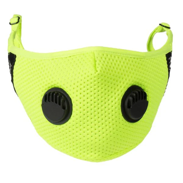 FLTRD Air - Neon Green - Carbon Filtered Face Mask - Image 3