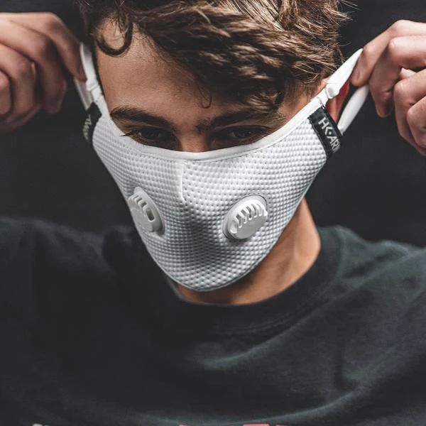FLTRD Air - White - Carbon Filtered Face Mask - Image 3