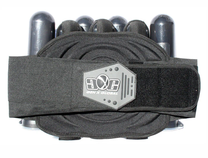 Gen X Global 3+4 Deluxe Paintball Harness - Black - Image 2