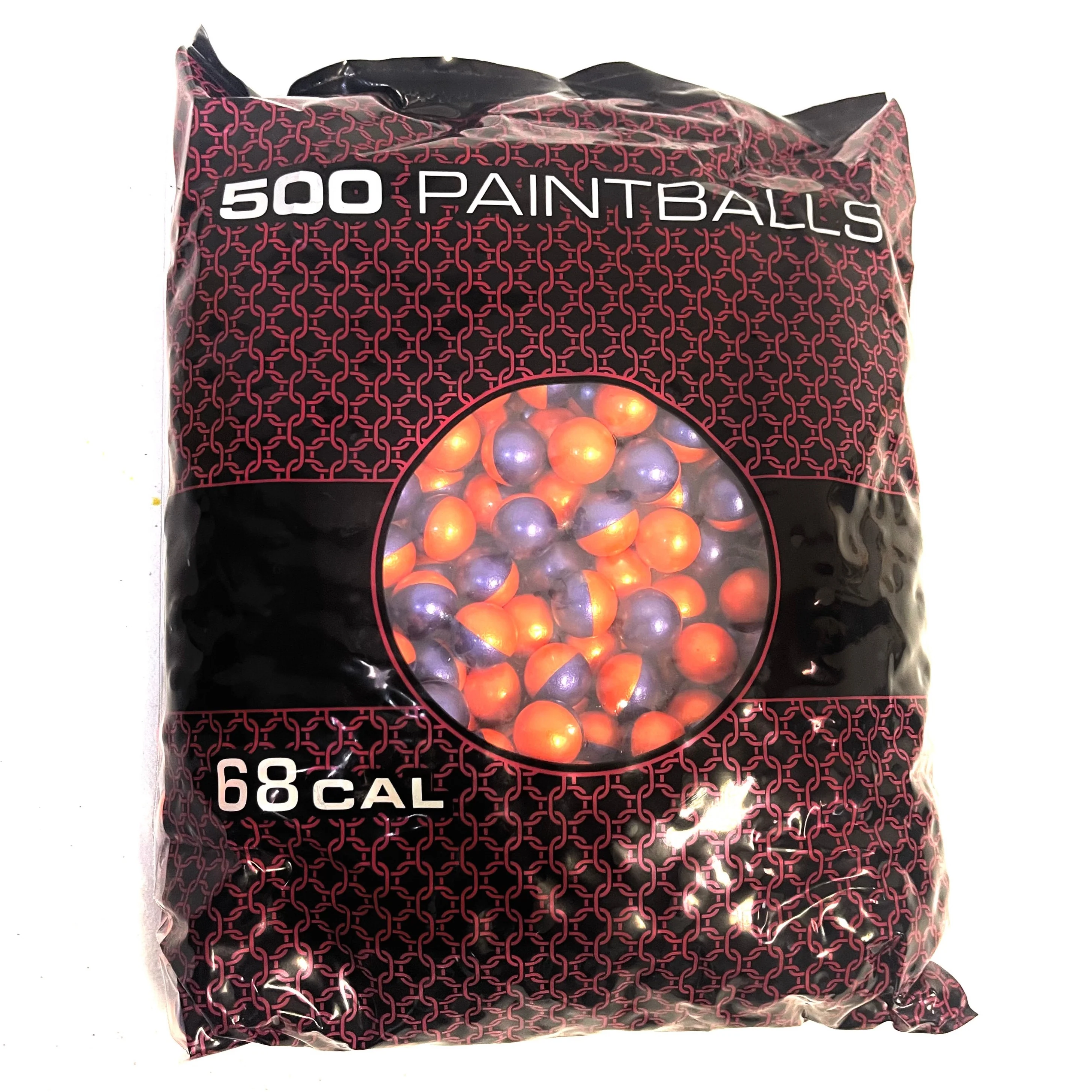 GI Sportz 3 Star Paintballs - 2000 Paintballs - Magma / Imperial Shell - Orange Fill - Image 2