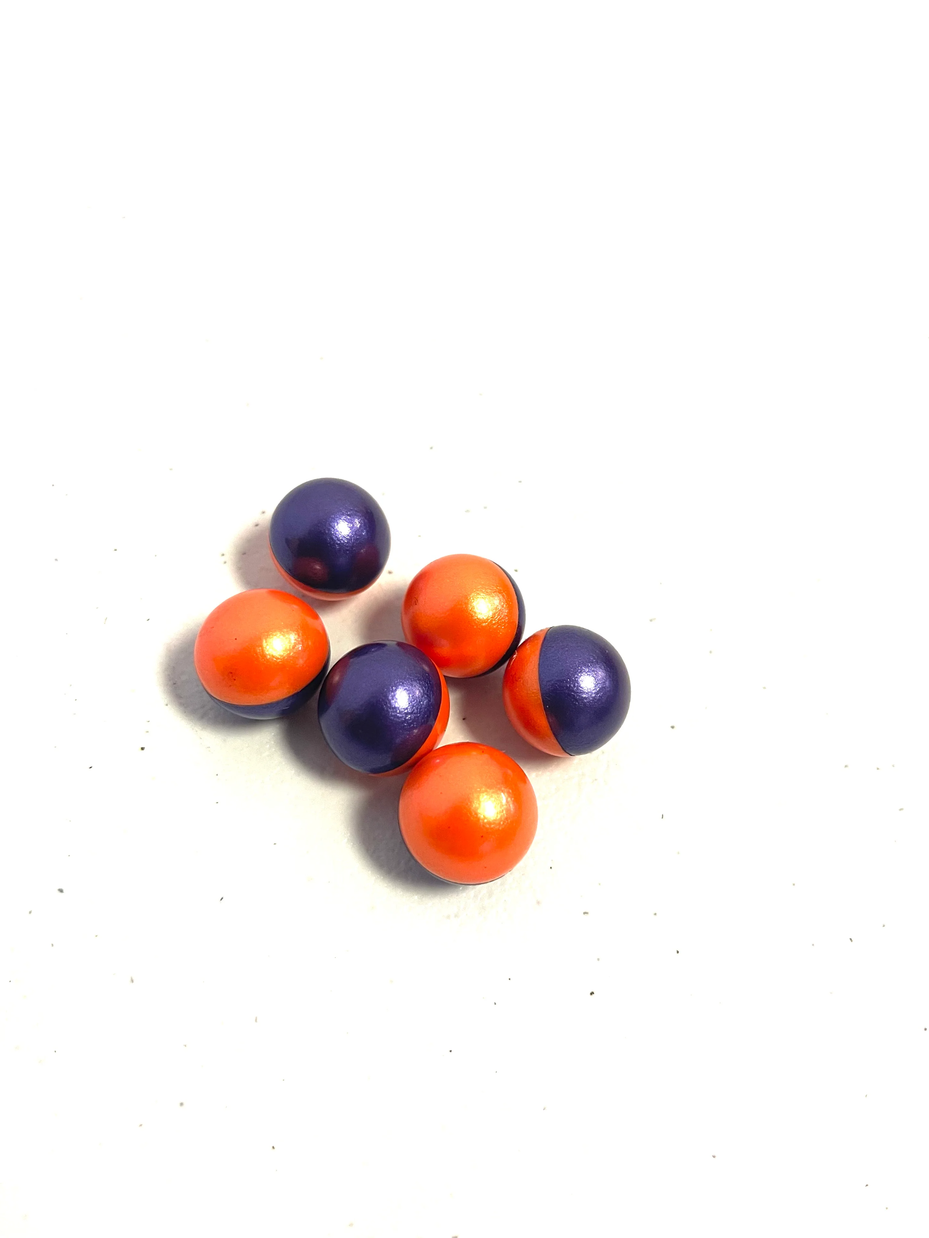 GI Sportz 3 Star Paintballs - 2000 Paintballs - Magma / Imperial Shell - Orange Fill - Image 3
