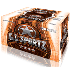GI Sportz 4 Star Paintballs - 2000 Paintballs - Magma Shell - Yellow Fill - Image 2