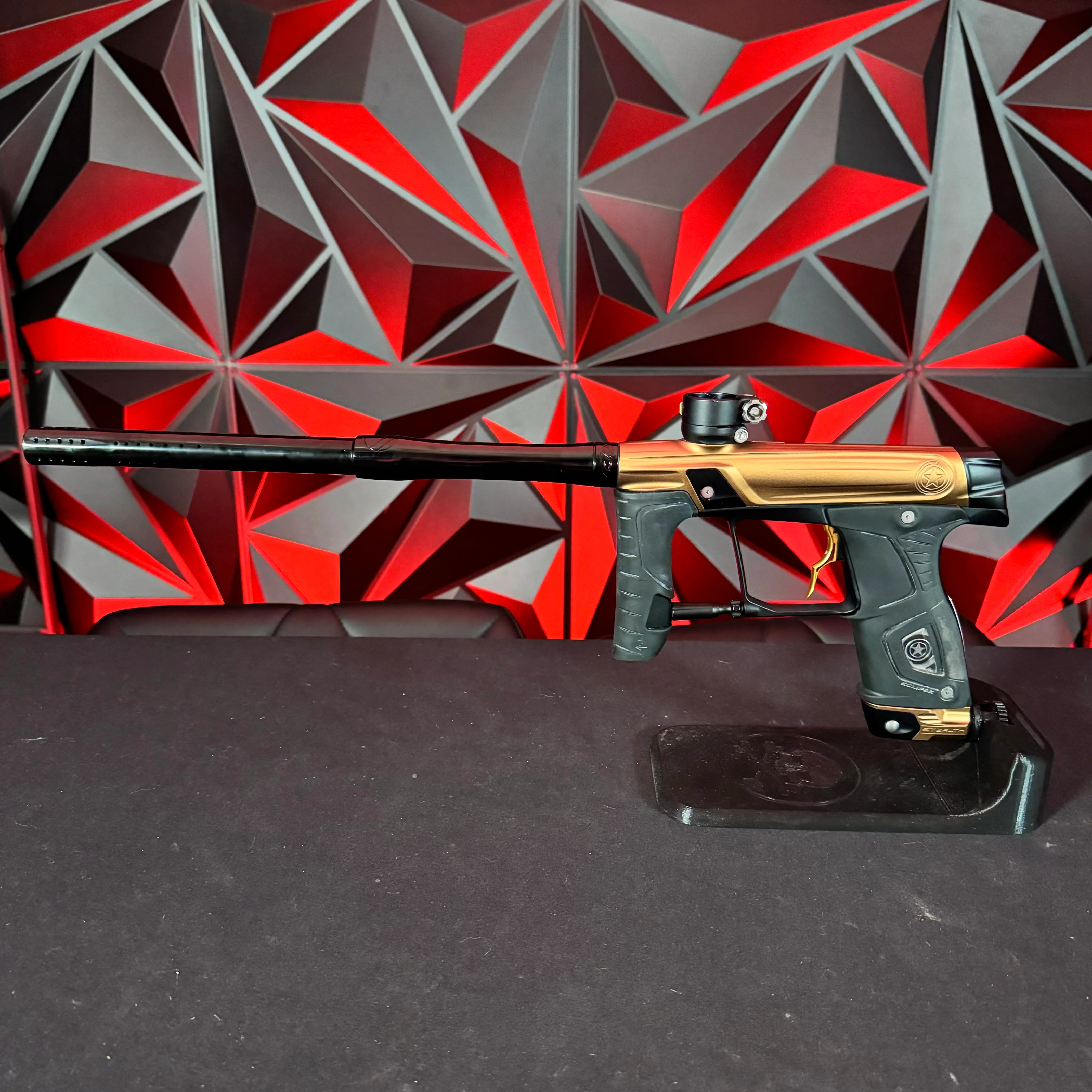 GI Sportz/Planet Eclipse Stealth Paintball Gun - Bronze/Black  w/Dye UL-S Barrel & Infamous Deuce Trigger - Image 7